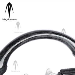Volant de direction en fibre de carbone durable de style sportif personnalisé Megalomania pour <span class=keywords><strong>Dodge</strong></span> RAM Charger Challenger <span class=keywords><strong>SRT</strong></span> LED - Haute qualité - Product Image 4