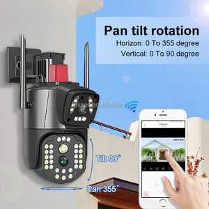 V380 Pro 4MP Wifi Không Dây IP Máy Ảnh Ống Kính Kép Bullet Dome Với Đầy Đủ Tầm Nhìn Ban Đêm 4G PTZ Liên kết CMOS Cảm Biến <span class=keywords><strong>IR</strong></span> Tầm Nhìn Ban Đêm - Product Image 6