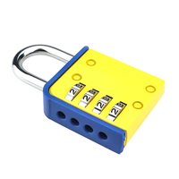 Grand cadenas à combinaison à 4 chiffres en alliage de zinc haute sécurité anti-coupure Kamal HB05 pour bagages, vestiaires de gym, armoires, clôtures et entrepôts