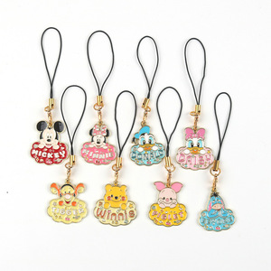 Llavero con Diseño de Mickey y <span class=keywords><strong>Minnie</strong></span> Mouse, Accesorios para Teléfono, Colgante Decorativo, Llavero, Regalo Promocional al por Mayor - Product Image 4