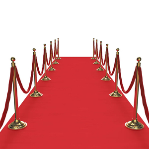 Thảm trải lối đi đám cưới giá rẻ/ Thảm hội trường đám cưới màu đỏ không dệt, dùng trong nhà ngoài trời, cuộn thảm - Product Image 6