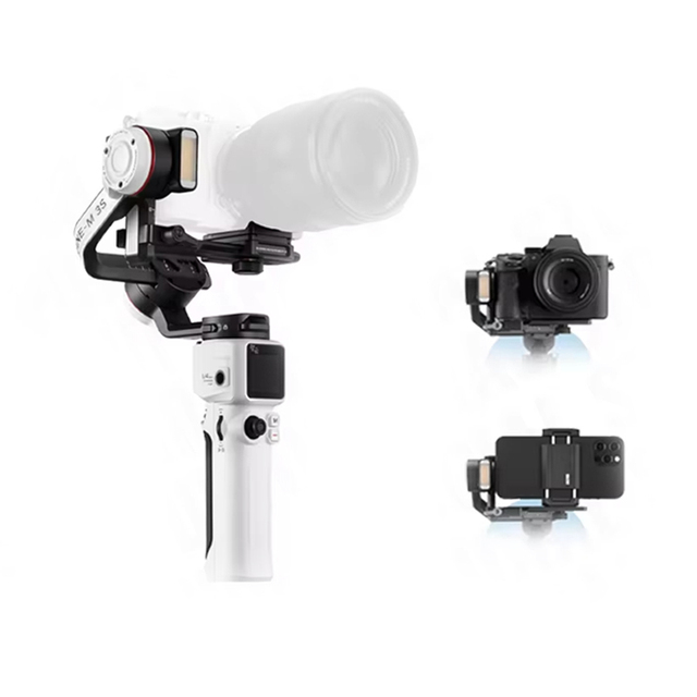 ZHIYUN Crane M3S Color Screen Fill Light Vertical Shooting Lightweight 3 Axis Handheld Mirrorless Camera Gimbal Stabilizer