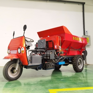 Esparcidor de fertilizantes con ruedas, esparcidor de fertilizantes con ruedas autopropulsadas, vehículo de alimentación agrícola de alta calidad totalmente automático - Product Image 3