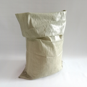 Grey Green <strong>Garbage</strong> pp Woven Big <strong>Bag</strong> Sack for Packaging Building Material, Coal 50*80cm - Product Image 1