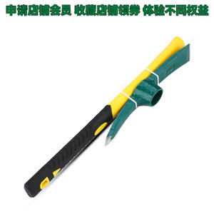 Pico de pala Tuosen Tools 49001 forjado con punta plana, mango antideslizante, para camping al aire libre, excavación de bambú y recuperación de terrenos - Product Image 4
