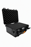 Sanhe IP67 matériau ABS durable noir 4mm d'épaisseur étui de transport coque rigide étanche boîtier électronique et instrument