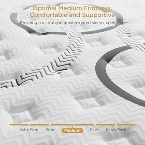 Mật độ cao bọt lai Nệm túi mùa xuân Gel Bộ nhớ bọt Nữ Hoàng/Vua Kích thước cuộn hộp bệnh viện trường sử dụng bảo hành 10 năm - Product Image 6