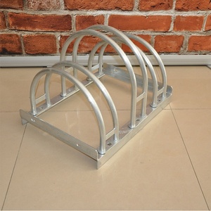 Support de vélo 2-en-1 en acier inoxydable, double fonction : présentoir et support de stationnement pour VTT, <span class=keywords><strong>antivol</strong></span>, gain de place, organisateur - Product Image 1
