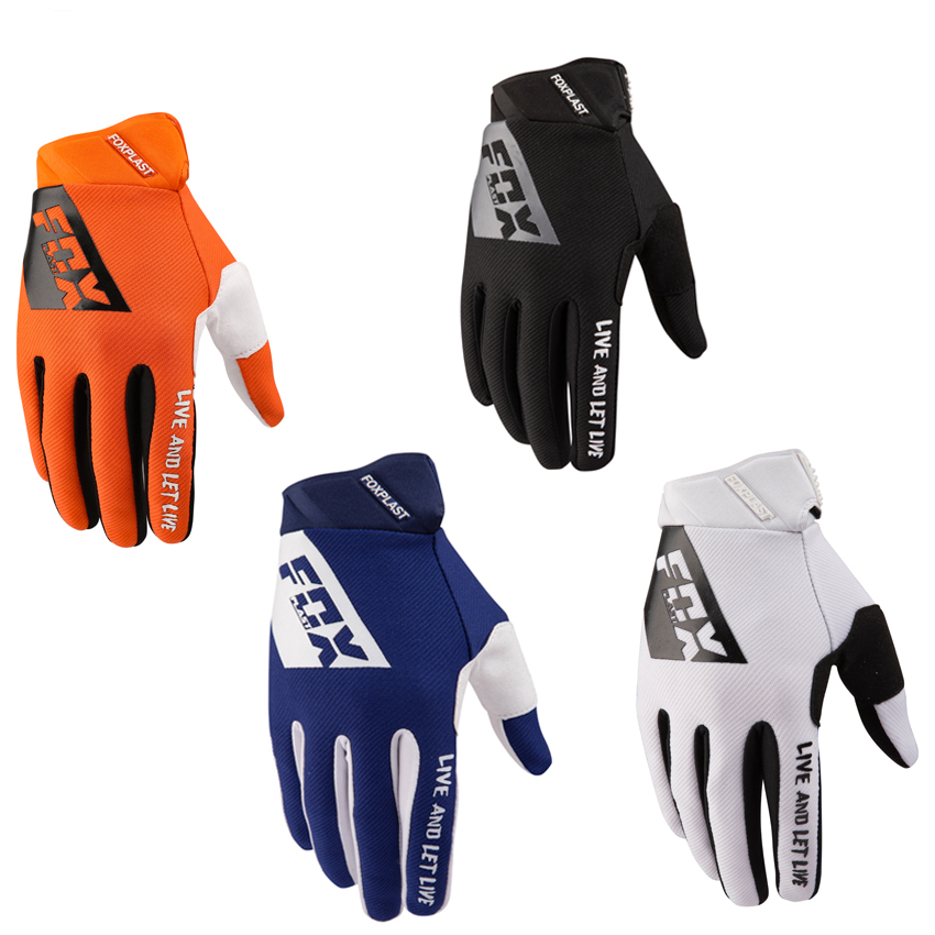 Перчатки для мотокросса Foxplast, прочные нескользящие, для езды на горном велосипеде, для занятий спортом на открытом воздухе