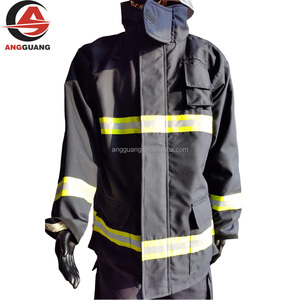 <span class=keywords><strong>Traje</strong></span> <span class=keywords><strong>de</strong></span> <span class=keywords><strong>Bombero</strong></span> <span class=keywords><strong>de</strong></span> Cuerpo Completo Ignífugo <span class=keywords><strong>de</strong></span> la Mejor Calidad, Marca GUANGMIN, <span class=keywords><strong>de</strong></span> Fibra <span class=keywords><strong>de</strong></span> Aramida Amarilla/Poliéster/Rayón, para la Lucha Contra Incendios - Product Image 5