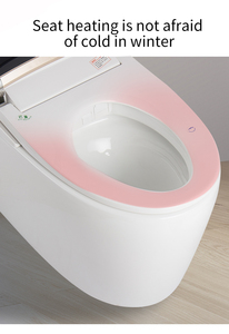 <span class=keywords><strong>WC</strong></span> intelligent monobloc populaire pour salle de bain, avec fonction automatique, réservoir encastré, bidet intégré et double chasse d'eau - Product Image 5