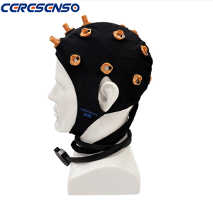 Kit de casque <span class=keywords><strong>EEG</strong></span> modulaire CERESENSO avec coussinets en éponge détachables et couvre-tête en maille double couche pour BCI, sciences cognitives et recherche sur le sommeil - Product Image 3