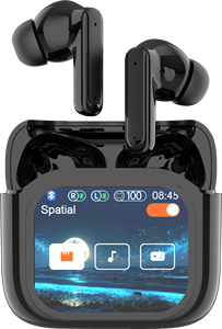 Auriculares inalámbricos BT IEM Auriculares Cancelación de ruido Auriculares de traducción en tiempo real a prueba de agua con pantalla a color de control táctil - Product Image 2