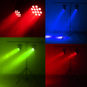 <span class=keywords><strong>Lyre</strong></span> Beam 12x12W RGBW 4 en 1 Mélange de couleurs Wash Dj Mini <span class=keywords><strong>LED</strong></span> Moving Head Light - Product Image 4