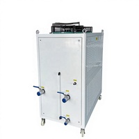 Refroidisseur d'eau industriel à air refroidi certifié CE Honeywell R32/R410A/R407C/R134A/R404A/R22 avec compresseur de 3 CV et pompe automatique
