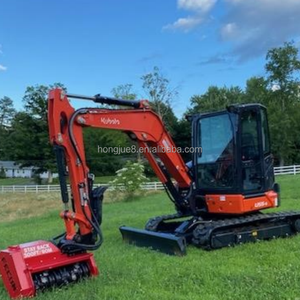 Mini-excavatrice U55-4 5,5 tonnes 100% originale, U55-5 d'occasion, pour travaux de terrassement, bon état, haute qualité, livraison gratuite - Product Image 4