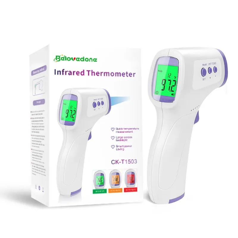 Belove new 2021 Fast Reading Contactless Infrared Body Thermometers Gun Manual Digital Medical Infrared Thermometer