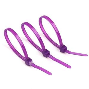 Attaches de câble en nylon à forte traction 100 pièces <span class=keywords><strong>Type</strong></span> autobloquant avec 80mm de longueur 2.5mm de largeur Nylon 6 - Product Image 1