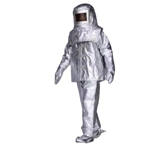 Combinaison ignifuge aluminisée SFT-0328 - Vêtements de protection résistants aux hautes températures pour usage industriel et lutte contre les incendies - Product Image 2