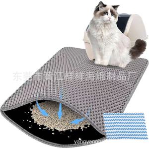 EVA <b>Cat</b> Litter Mat Rectangle Waterproof Non Slip For <b>Cat</b> Litter <b>Box</b> 30x30CM To 70x120CM - Product Image 1