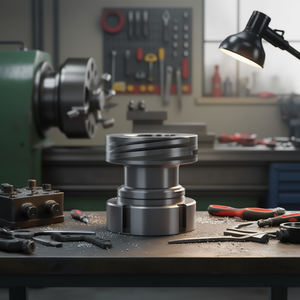 Pinza de sujeción Fervi con ángulo de 30 grados y cono de 8 grados para mecanizado de precisión - Product Image 3