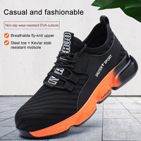 Calzado de Seguridad con Puntera de Acero Ligero y Transpirable para Hombre y Mujer, Estilo Deportivo, Zapatos de Trabajo Industriales Zapatos de Senderismo.