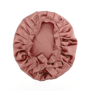 Venta al por mayor 100% Mulberry Soft Silk Sleeping <span class=keywords><strong>Turban</strong></span> Bonnet Manufacturer 16mm Silk Sleeping Bonnet - Product Image 4