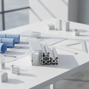 .4040Heavy Duty CNC T Slot V SlotSquare <strong>Aluminum</strong> <strong>Profile</strong> <strong>40x40mm</strong> Silver Anodized 6063 <strong>Extrusion</strong> for Industrial Frame System4040 - Product Image 6