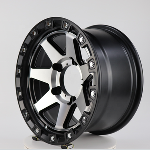 75479 mô hình mags llantas lưới bánh xe 15 inch 15x8 xe bánh xe 5x139.7 mờ máy màu đen mặt rueda ET 0mm Offroad 4x4 phong cách - Product Image 4