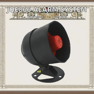 Система охранной сигнализации Yuke JQE866 для дома и улицы, громкость 110 дБ, 7 мелодий, водонепроницаемый корпус из прочного АБС-пластика, регулируемая громкость - Product Image 2