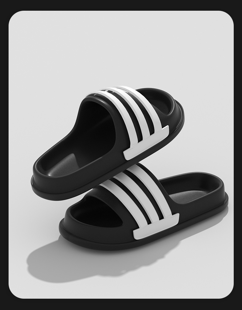 Summer Beach Slippers Fashion Casual Flip-flops House Bath Slipper Unisex EVA Slides Shoes