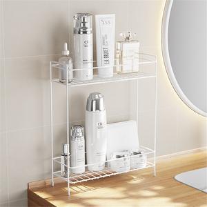 Estante de Almacenamiento de Hierro Forjado Multicapa para Baño, Uso en Escritorio y Lavabo, para Cosméticos - Product Image 3