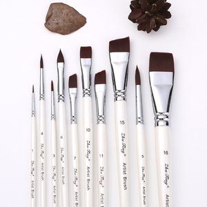 Ensemble professionnel de 17 pinceaux de <span class=keywords><strong>peinture</strong></span>, ensemble de pinceaux pour <span class=keywords><strong>peinture</strong></span> corporelle et visage pour artistes - Product Image 3