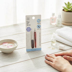 Professional K Beauty <b>Nail</b> Supply Stainless Steel Manicure Pedicure Tool <b>Kit</b> with <b>Nail</b> File Trimmer Made in South Korea - Product Image 3
