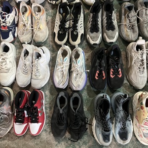 S09 Used Chinese <strong>Brands</strong> Sneaker Bales <strong>Second</strong>-Hand Sports Shoes for Men Preloved Stock From <strong>Factory</strong> Container - Product Image 5