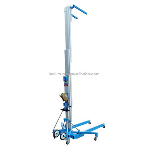 Elevador de material manual hidráulico de aleación de aluminio con manivela para hotel/restaurante/sala de exposiciones de hotel - Product Image 5