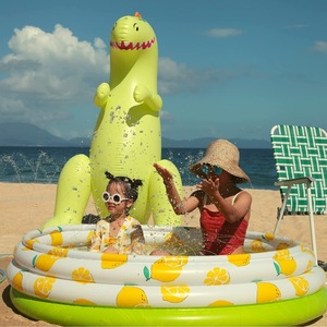 Inflatable Lemon Water Pool 150Cm Outdoor Thickened PVC Swimming Pool For Kids Beach Play - Product Image 4