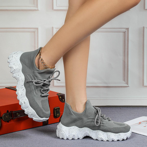 Women's Sports Walking Style <b>Shoes</b> with Breathable Socks One-Piece Lazy Design Big-Size increase <b>running</b> style <b>shoes</b> men - Product Image 5