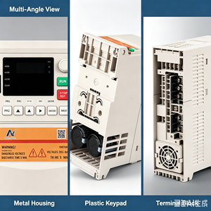 <span class=keywords><strong>Inverter</strong></span> a <span class=keywords><strong>Controllo</strong></span> Vettoriale Serie AC200, Coppia di Avviamento 150%, 16 Fasi, Funzione Non-Stop in caso di Interruzione Istantanea di Corrente - Product Image 1