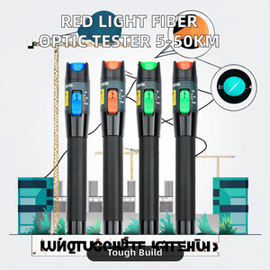 KEXINT Rotlicht quelle Glasfaser kabel tester 5-30mW/50MW Visuelle Fehlersuche 5/10/20/30km VFL 50KM Kabel tester für FTTH - Product Image 3