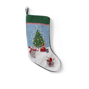 Chaussettes <span class=keywords><strong>de</strong></span> Noël musicales monogrammes 2025, chaussettes décoratives avec fonction <span class=keywords><strong>musicale</strong></span> - Product Image 4