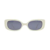 Lunettes de soleil polarisées vintage de luxe pour femme, protection UV400, monture carrée petite, design italien, en acétate, pour l'extérieur