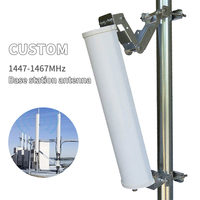 Antenne panneau de station de base sectorielle ARRONNA S817110 698-960/1710-2700MHz Gain 14/17dBi Amplificateur de répétition à polarisation 45°