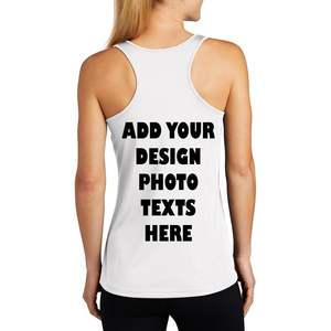 เสื้อกล้ามผ้าซาตินลายพิมพ์โลโก้ของผู้หญิงเสื้อระบายอากาศขนาดหนึ่ง Lst356ลายสัตว์และประสิทธิภาพการวางได้ - Product Image 2