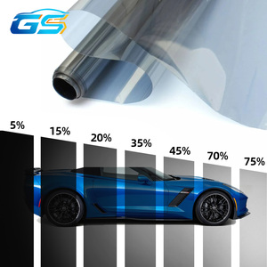 Barato tinte súper oscuro para ventanas de automóviles fábrica polarizada negro <span class=keywords><strong>coche</strong></span> vidrio tintado <span class=keywords><strong>coche</strong></span> ventana película Solar Uv rechazo - Product Image 2