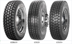 Pneu en caoutchouc sans chambre à air GITI/GTradial Radial GT629+ GT659 315/80r22.5 18PR Ply Rating Drive Pattern avec 18pr - Product Image 3