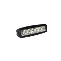 Barra de Luz LED KaiHua de 6 LED Blancos, 12V 18W, Impermeable, 160x45x50mm, para Montacargas, Tractores y Vehículos de Ingeniería