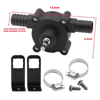 Mini-pompes de transfert de liquide auto-amorçantes portables pour perceuse électrique, idéales pour la maison, le jardin et l'extérieur, pour le transfert de diesel, d'huile, de fluides et d'eau