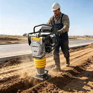 Compactadora de Suelo de 5.5hp con Motor de Gasolina Personalizada, Tipo <span class=keywords><strong>Jumping</strong></span> Jacks, para Herramientas de Construcción - Product Image 3