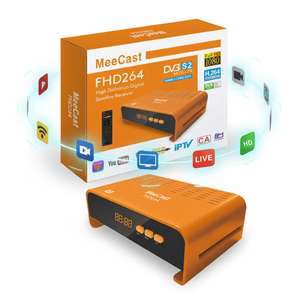 Récepteur de télévision numérique <span class=keywords><strong>par</strong></span> <span class=keywords><strong>satellite</strong></span> DVB-S2 HD H.264, décodeur gratuit 1080P, plastique, garantie 12 mois, sport, clé USB Wi-Fi, chaîne <span class=keywords><strong>TV</strong></span> - Product Image 1
